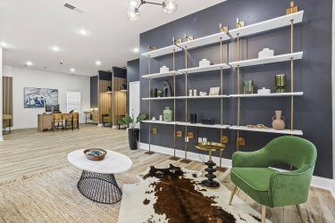 common area at the ellis luxury apartments in clarkston